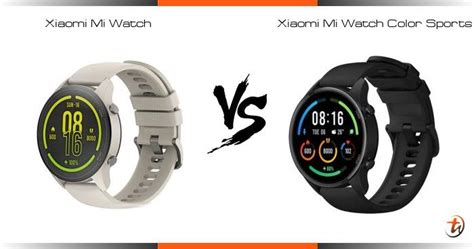 Banding Xiaomi Mi Watch dan Xiaomi Mi Watch Color Sports - Spesifikasi ...