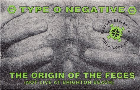 The Origin Of The Feces Not Live At Brighton Beach Type O Negative