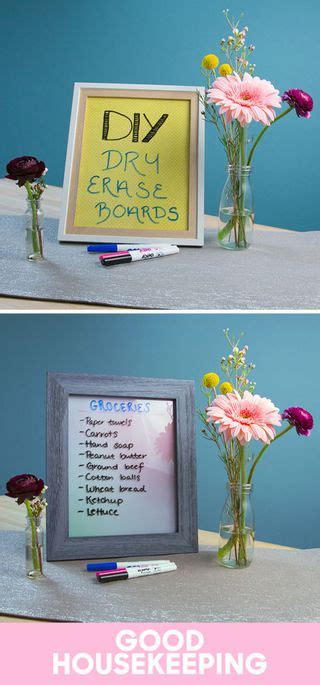 How to Make Dry Erase Boards From Picture Frames - DIY Projects