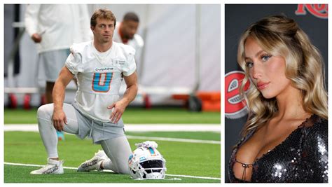 Alix Earle Dolphins Wr Braxton Berrios Tiktok Girlfriend Goes Viral For Wasting Food Outkick