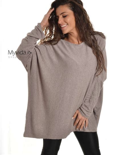 Maglione Largo Leggins Maglioni Maglioni Lunghi Stile Di Moda