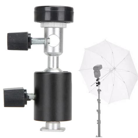 Hot Sale Type C 360 Degree Camera Flash Tripod Shoe Adapter Umbrella Holder Flash Umbrella Stand