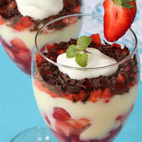 Strawberry Pudding Parfait Recipe