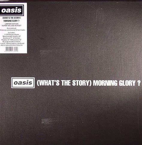 Oasis What S The Story Morning Glory Remastered Super Deluxe Vinyl At Juno Records