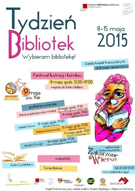 Tydzień Bibliotek Wybieram bibliotekę Dąbrowa Górnicza Wydarzenia