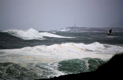 El temporal en la costa activará los avisos en 4 provincias con rachas