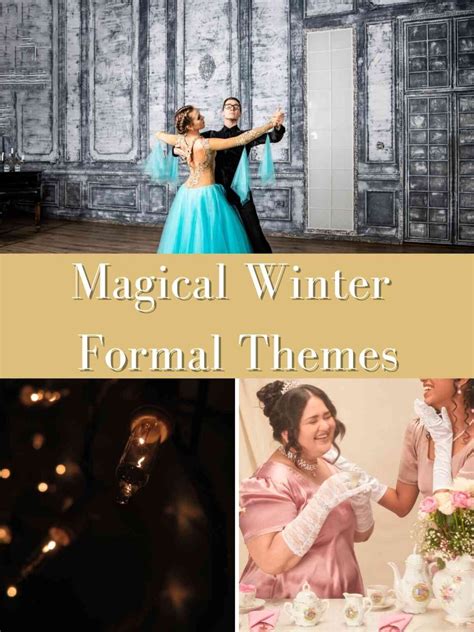 33 Magical Winter Formal Themes For Cold Weather Dances - momma teen