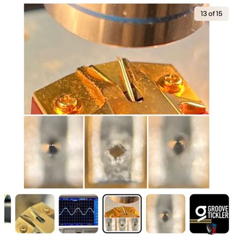 Audio Technica AT EV Dual Moving Coil Cartridge Retipped Nude