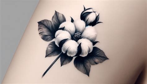 Significato Del Tatuaggio Con Fiore Di Cotone Simbolismo E Ispirazioni