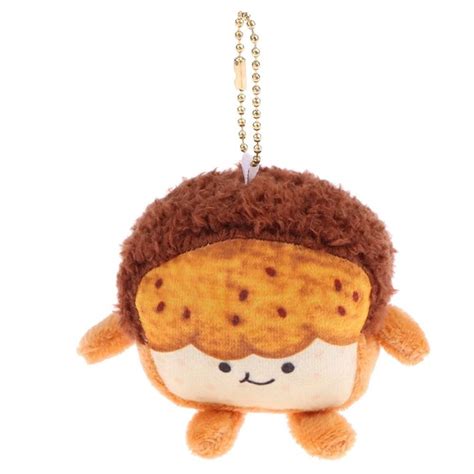 Cartoon Toast Bread Pendant Toast Bread Plush Keychain Birthday T Ebay