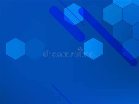 Blue Geometric Abstract Background Stock Vector Illustration Of