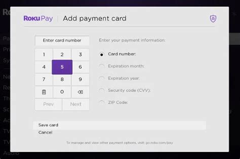 How To Update Remove Manage Payment Method On Roku