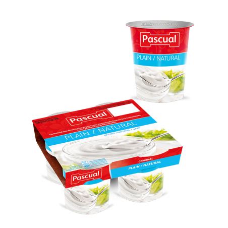 Yogur Pasteuriz Sabor Natural 125gr Pascual Post Lact