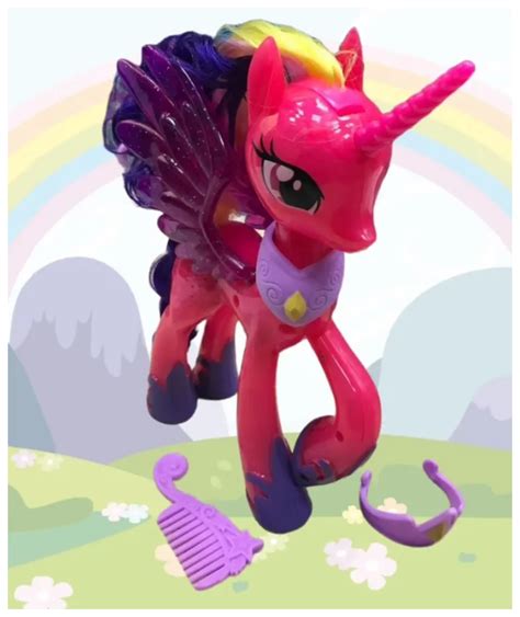 Фигурка игрушка лошадка пони музыкальная, светящаяся My little pony ...