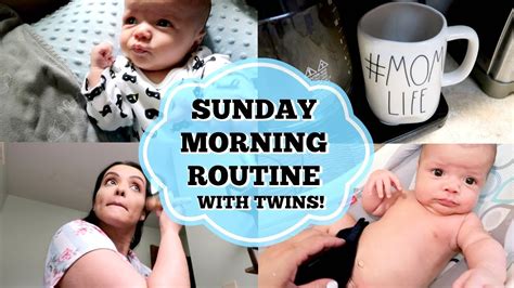 Sunday Morning Routine With Twins Ivf Journey Identical Twins YouTube