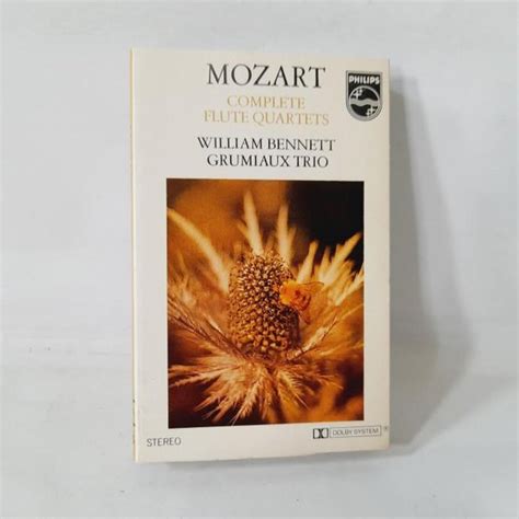 Jual Kaset Pita Wolfgang Amadeus Mozart Complete Flute Quartets Classic