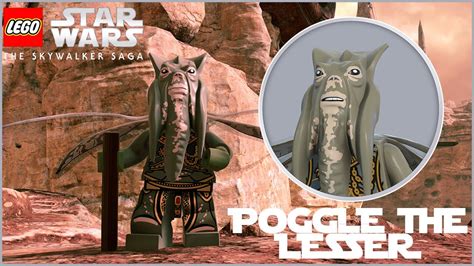 Lego Star Wars The Skywalker Saga Poggle The Lesser Unlock And Gameplay