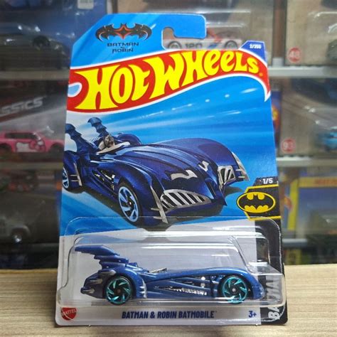 Jual Hot Wheels Batman Robin Batmobile Blue 2025 Hotwheels Original