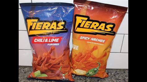 Fieras Spicy Rolled Tortilla Chips Chili Lime And Spicy Nachos