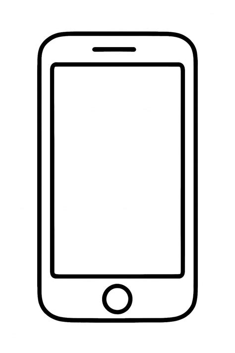 Celular Para Colorir E Imprimir - 13 Desenhos de Celular para colorir e imprimir