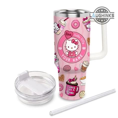 Hello Kitty Tumbler Hello Kitty 40oz Stainless Steel Stanley Cup