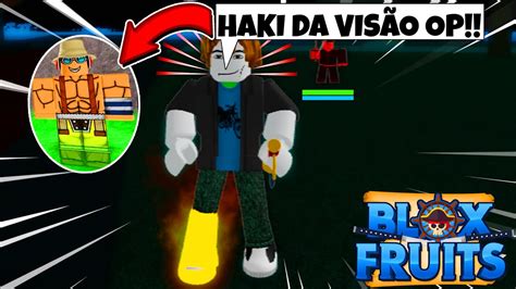 PEGANDO O HAKI DA VISÃO NA SERIE SEM GASTAR 1 ROBUX DO BLOX FRUITS