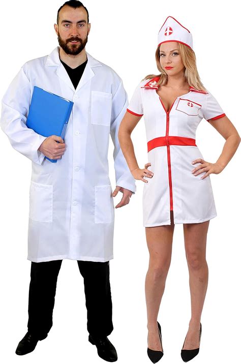 Doctor And Nurse Couples Fancy Dress Costumes Doctors And Nurses Couples Costumes Perfect For