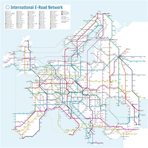 Road Network Classification Map