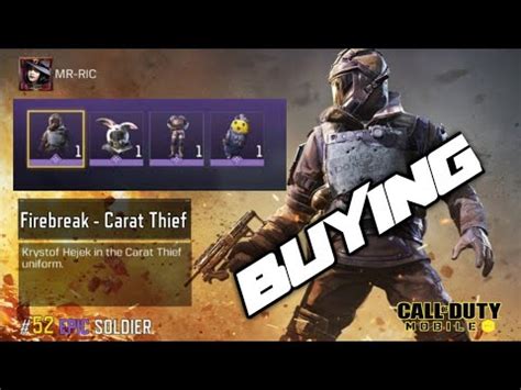 Buying Firebreak Carat Thief Scrappy Scavenger Bundle Season Call Of