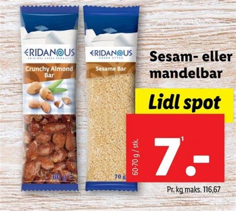 Eridanous Myslibar Tilbud Hos Lidl