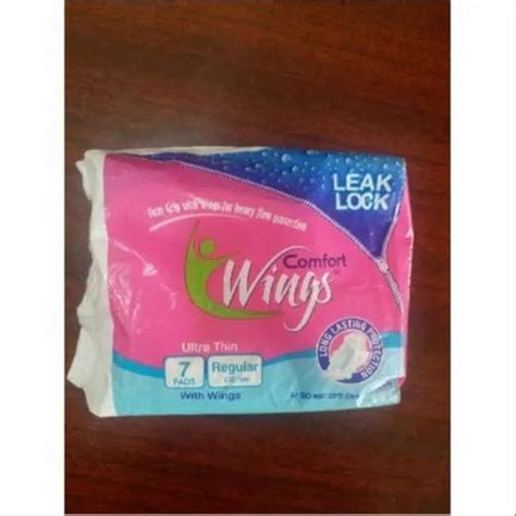 Wings Sanitary Napkins 235 Mm Comfort Wings Ultra Thin Sanitary Napkin