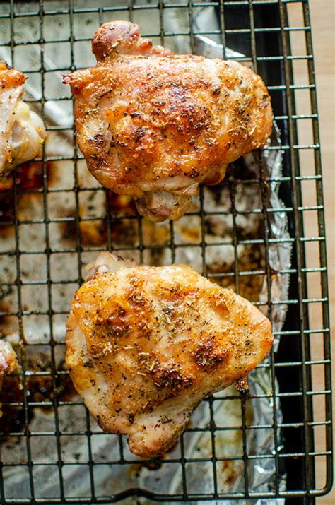 Perfectly Roasted Chicken Thighs | Living Lou