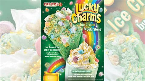 Lucky Charms Ice Cream Returns To Cold Stone Creamery