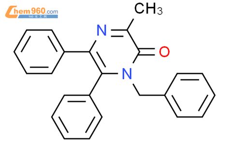 853688 01 4 2 1H Pyrazinone 3 methyl 5 6 diphenyl 1 phenylmethyl 化学