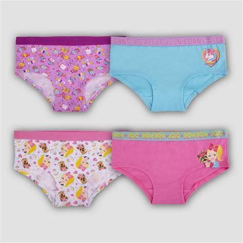 Girls' JoJo Siwa 4pk Underwear - 6 in 2022 | Underwear girls, Jojo siwa ...