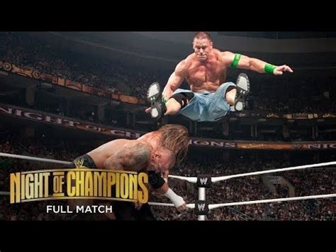 WWE FULL MATCH Randy Orton Vs John Cena Vs Triple H WWE Title Match