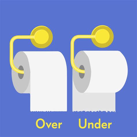 The Right Way To Hang Toilet Paper According To Oprah Clip Art Library