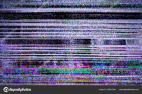 Glitch Art Scan Line Background Scan Line Monitor Old Technology