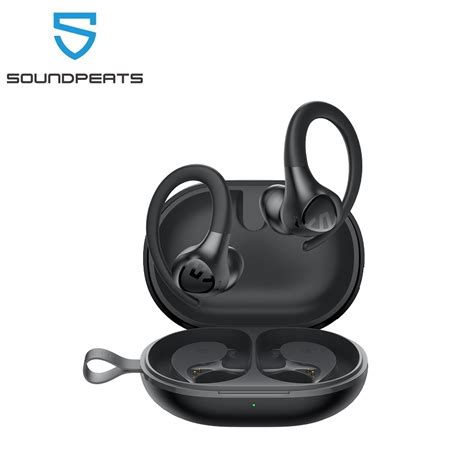 Soundpeats Wings 2 Over Ear Hooks Earbuds Bluetooth 53 Wireless Earphones With Touch Control