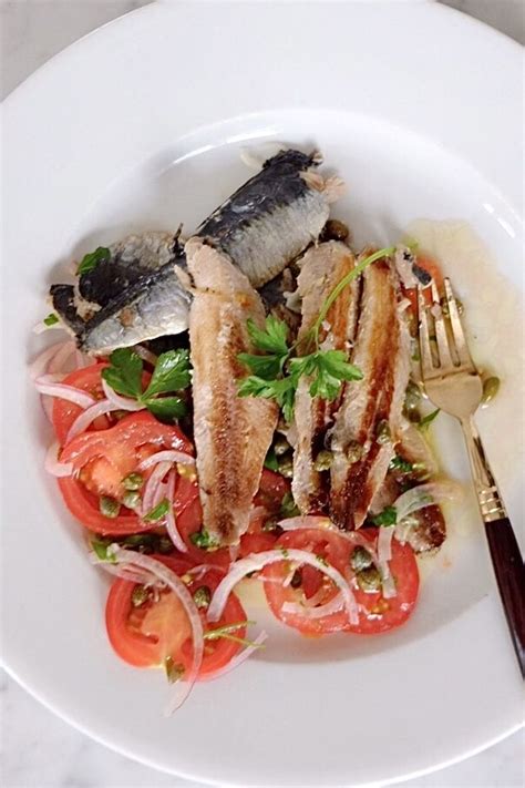 Sardine Salad With Tomatoes And Capers My Primrose Hill Kitchen