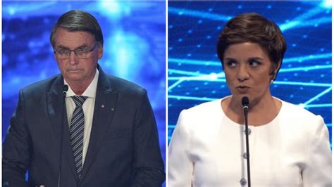 Bolsonaro Faz Ataque A Vera Magalhães Durante Debate E é Criticado Por Simone Tebet Pontopoder