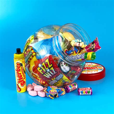 Retro Sweets Jar Chewbz Retro Sweets