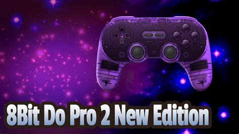The NEW 8Bitdo Pro 2 Transparent Purple - YouTube