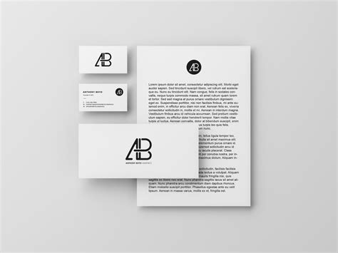 Branding Identity Stationery Mockup - Mockup World