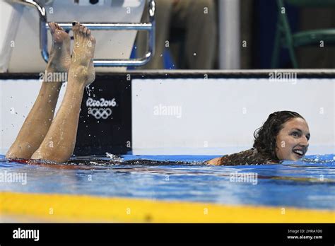 Hungary S Katinka Hosszu Celebrates After Setting A New World Record And Winning The Gold Medal