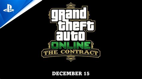 Gta Online The Contract Ps Youtube