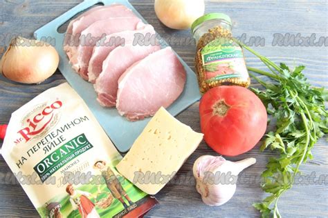 Отбивные из свинины с помидорами и сыром в духовке: 12 фото в рецепте