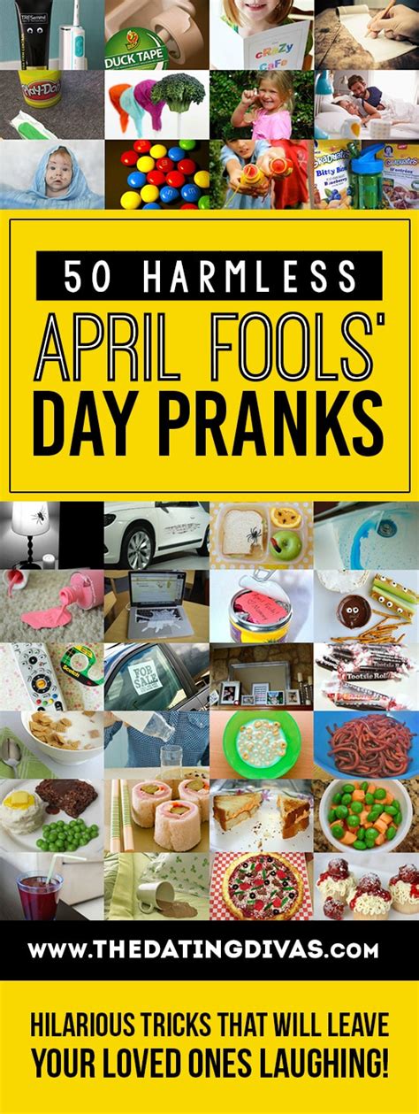 50 Fun April Fools Day Pranks The Dating Divas