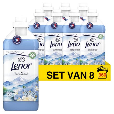 Aanbieding Lenor Wasverzachter Zacht Fris 1 035 Liter 8 Flessen