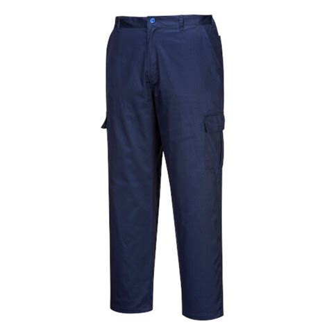 Portwest As Antistatic Trousers Navy Medium Hunt Office Uk